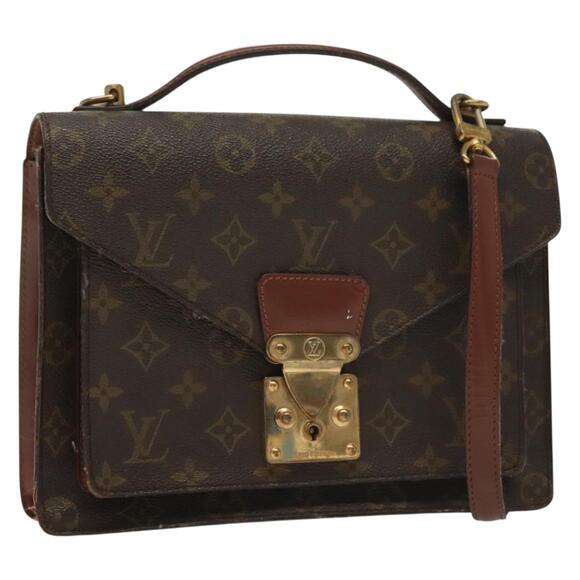 LOUIS VUITTON Monogram Monceau 26 Shoulder Bag M51187 - Picture 1 of 16